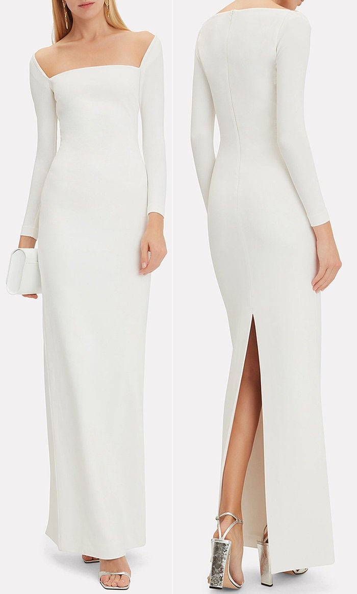 White Lolita maxi dress from Solace London