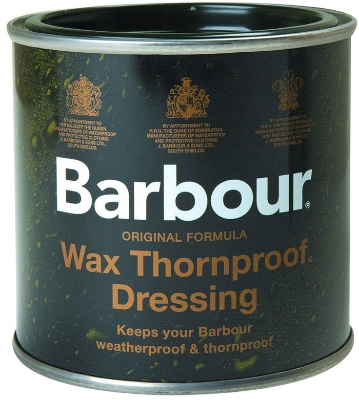 Barbour Wax Thornproof Dressing is the official reproofing product designed to restore your jacket’s weatherproof and thorn-resistant finish using the original formula