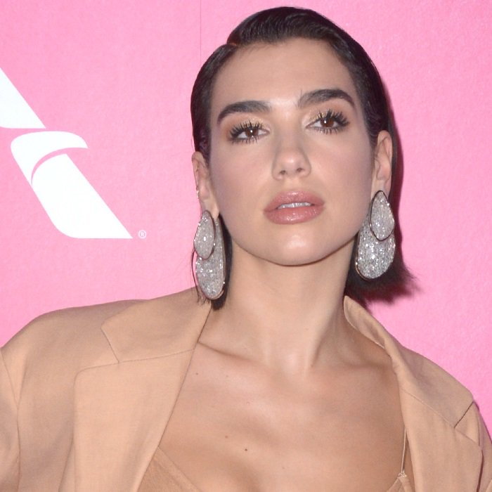 Dua Lipa's double-face earrings from Peter Pilotto