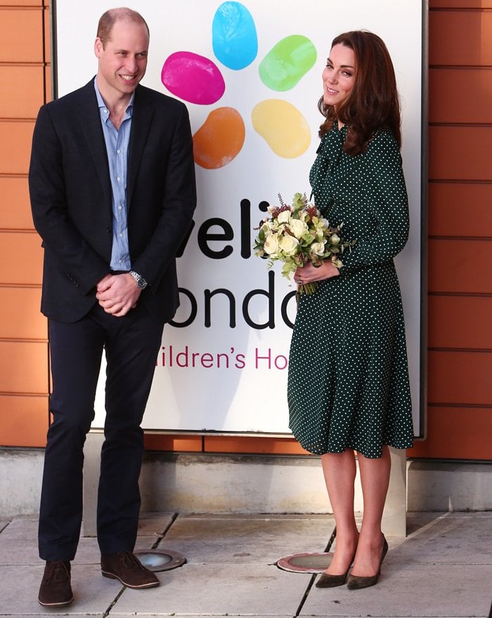 The Duke and Duchess of Cambridge visit Evelina London Children's Hospital in London, England, on December 11, 2018