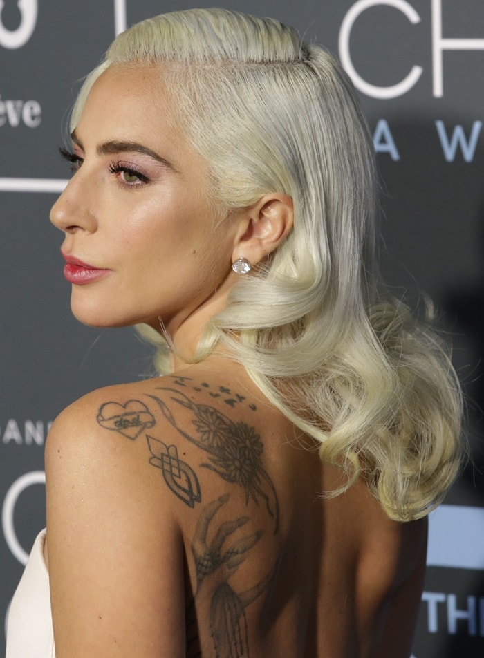 Lady Gaga is an avid body art enthusiast
