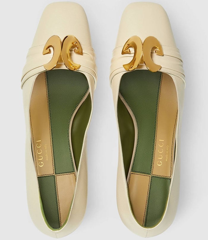 Authentic Gucci shoes feature flawless stitching and smooth leather lining, with clean edges and precise logo stamping throughout