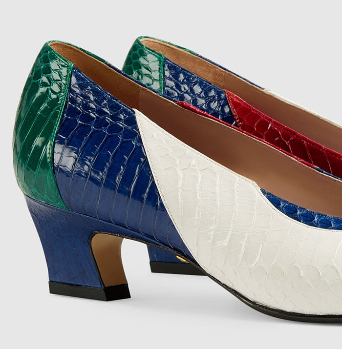 Authentic Gucci shoes are crafted from premium leathers, with consistent texture, precise stitching, and a refined finish that counterfeits struggle to replicate