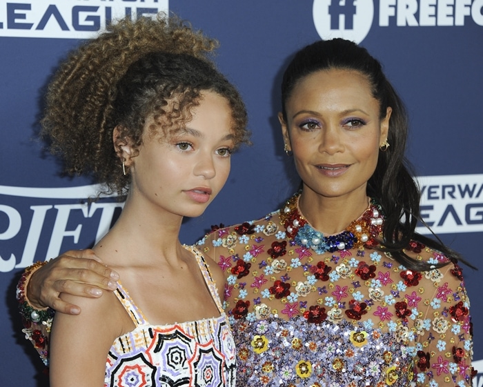 Nico Parker and Thandiwe Newton bring contrasting mother-daughter style to Variety’s Power of Young Hollywood celebration