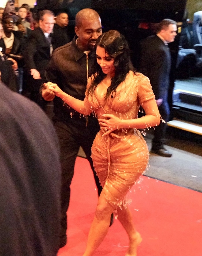 Kim Kardashian and Kanye West show up at The Mark Hotel, marketed as New York City's most boldly lavish hotel, after the Met Gala