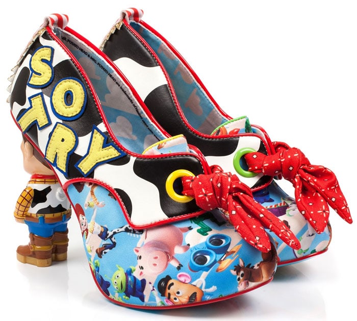 Irregular Choice 'You've Got a Friend in Me' Woody-and-Buzz-Heel Pumps
