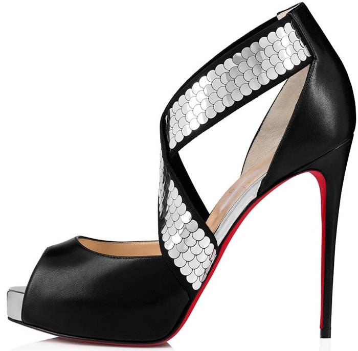 Christian Louboutin Xiletta Disco Ball Red Sole Sandals