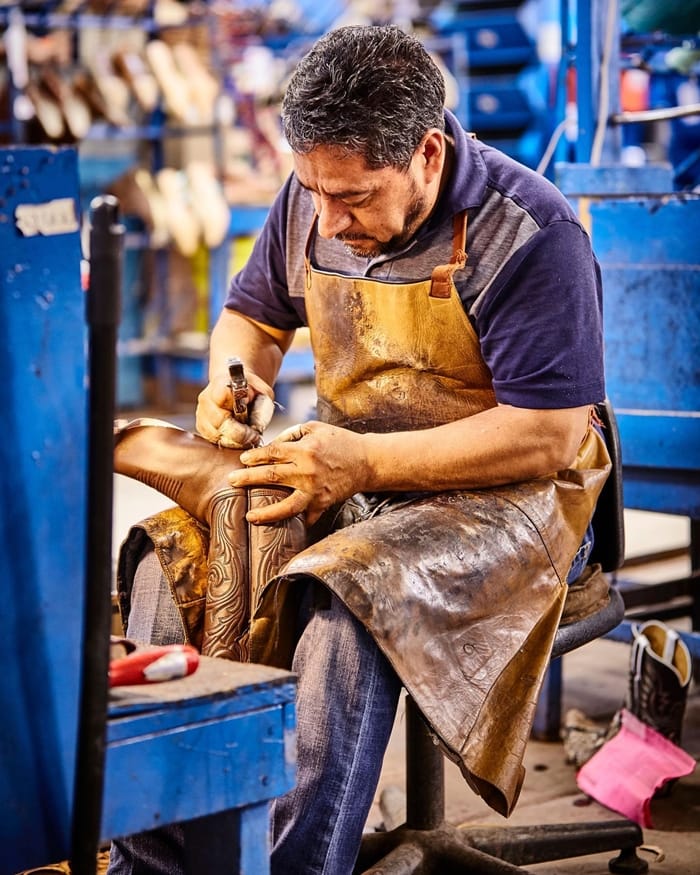 Lucchese has employed the finest bootmakers in the world since 1883