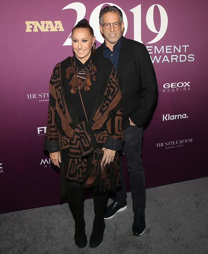 Donna Karan and Kenneth Cole were honored with the Icon Award for Social Impact at the 2019 FNAA