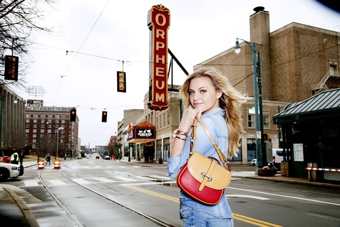 Kelsea Ballerini and Dooney  Bourke for Macy's American Icons