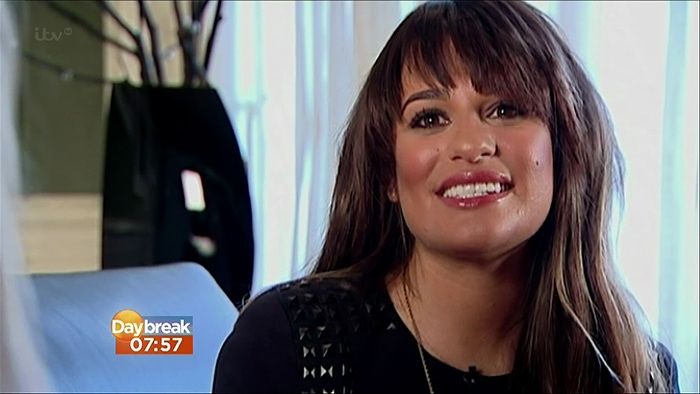 Lea Michele talks to Daybreak's Tiffany Royce about her album, Louder on March 18, 2014