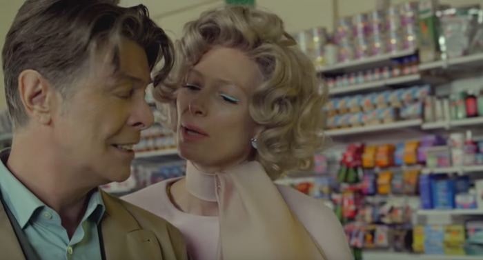 The music video for