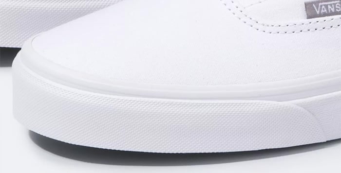 Vans sneakers' textured rubber toe caps