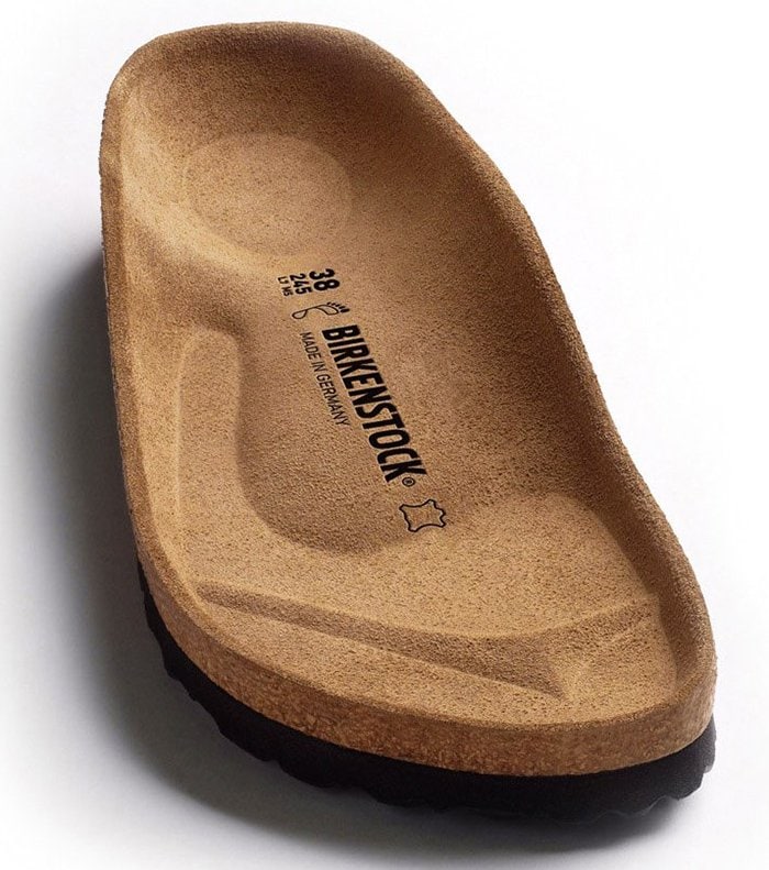 The original Birkenstock contoured footbed