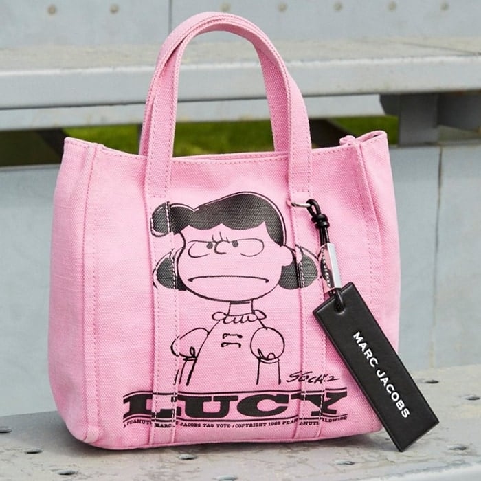The stitching on a genuine Marc Jacobs handbag should be neat and even and the stitches should be the same size and color throughout the bag