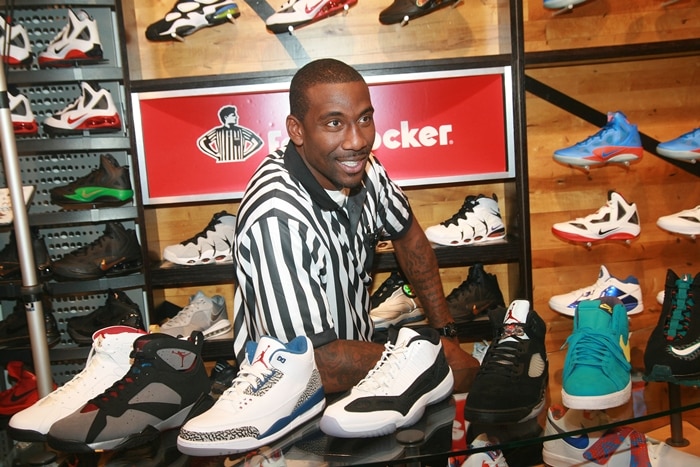 Amare Stoudemire showcases a sampling of his very own shoe collection including the new Nike Air Max Sweep