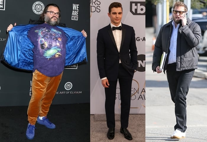 Jack Black, Dave Franco, and Jonah Hill all measure 5 feet 7 inches and are among the shortest actors in Hollywood