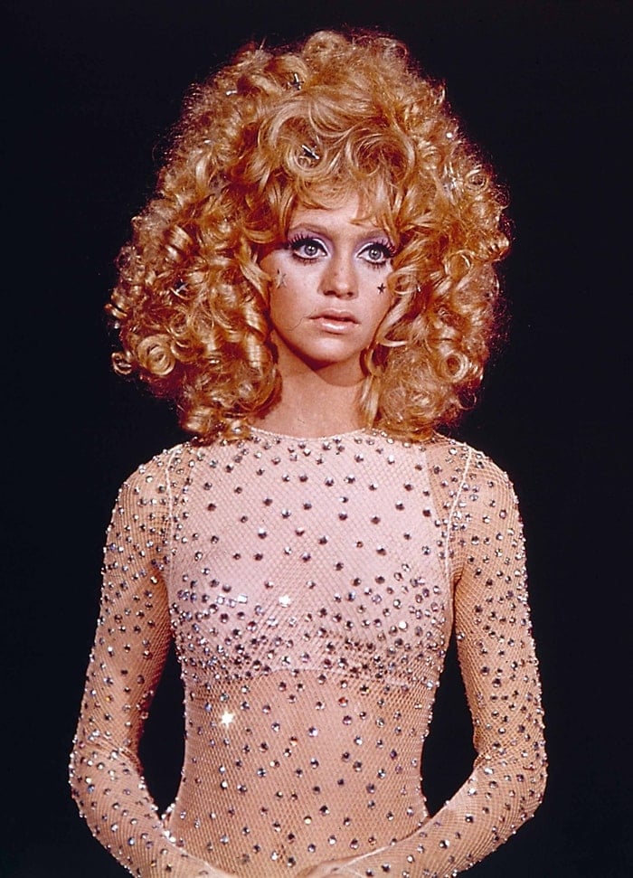 Goldie Hawn became known as a sex symbol and "it" girl of the 1960s