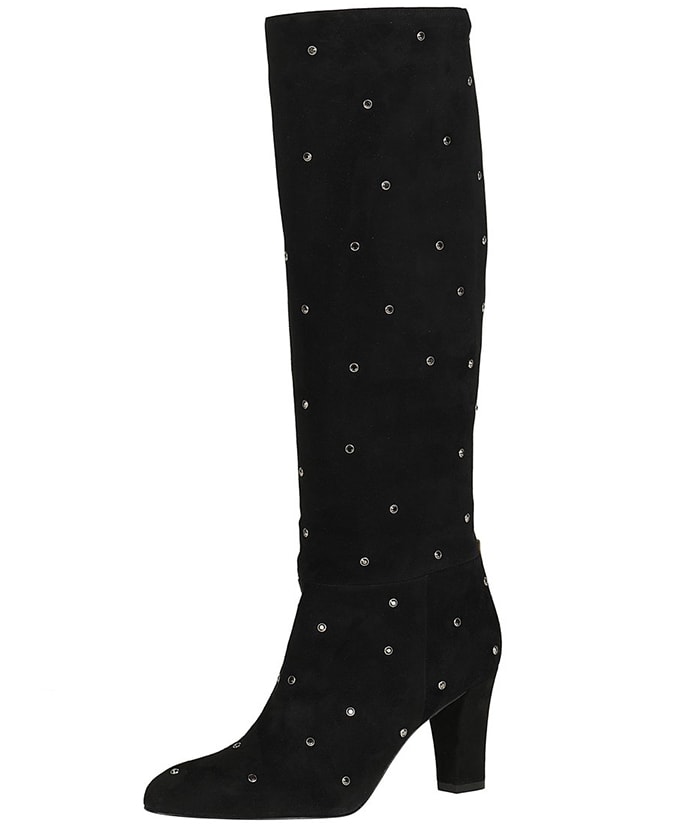 SJP's studded Busker knee-boots can be dressed up or down