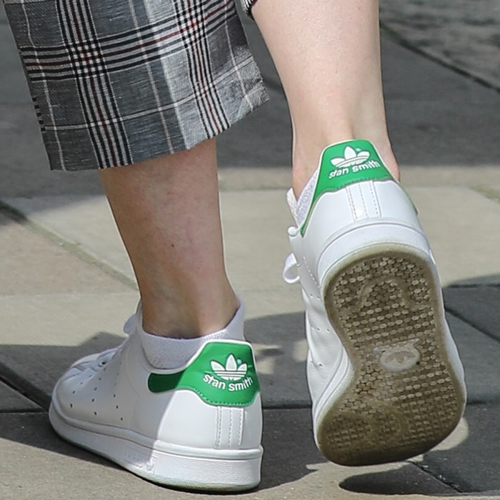 The timeless Adidas Stan Smith sneakers, known for their minimalist design, continue to be a streetwear staple for decades