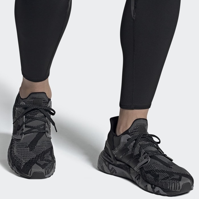 The Adidas UltraBoost combines cutting-edge Boost cushioning with a sleek, adaptive Primeknit upper for optimal performance and style