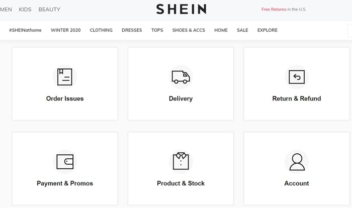 Customers frequently complain about Shein's customer service, shipping delays, and credit card problems
