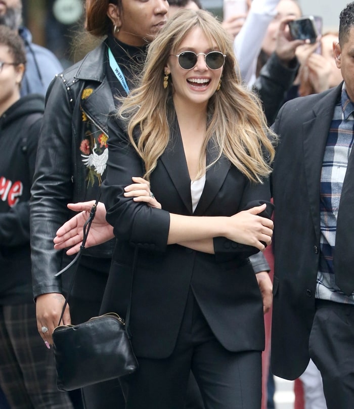 Actress Elizabeth Olsen visits the Build Series to discuss the Facebook Watch Original Series “Sorry for Your Loss-Season 2”