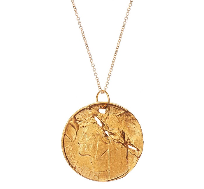 The Fractured Poet necklace shows Dante Alighieri as he remains formidable despite his battles—a reminder to take on the adventure than be someone without any stories