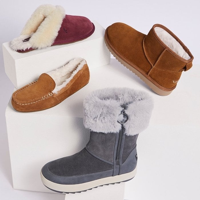 DSW offers discounted cozy boots and slippers that combine comfort and style for every season