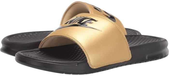 Get ready for warmer weather with this super comfy, super sporty slide sandal