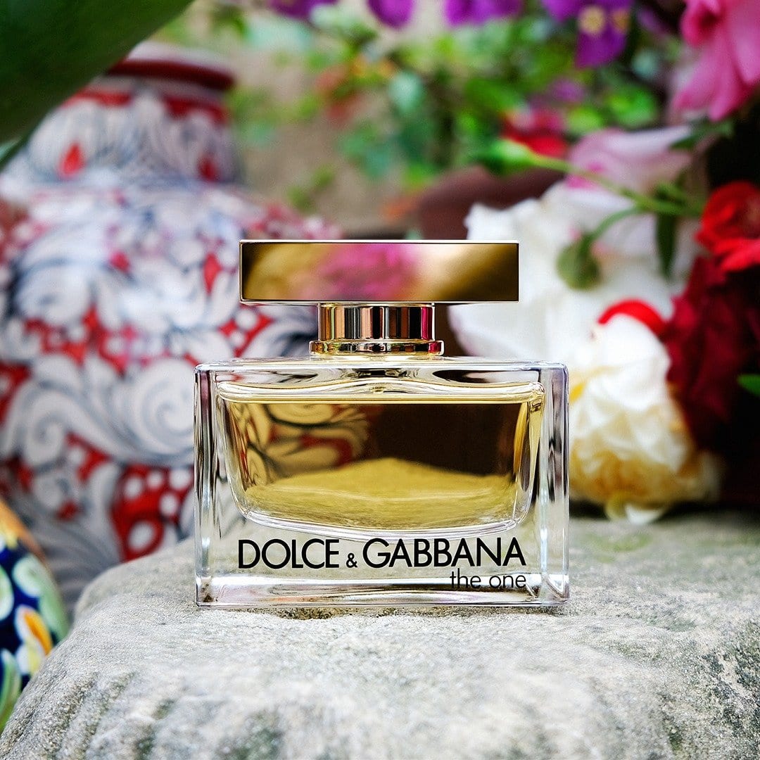 Dolce Gabbana's The One Eau de Parfum combines contemporary fruit ingredients with the perfumer‘s classic palette of white flowers