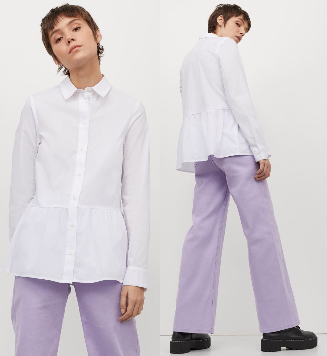 Hennes Mauritz or HM is known for its affordable price tags and trendy clothing styles, including officewear