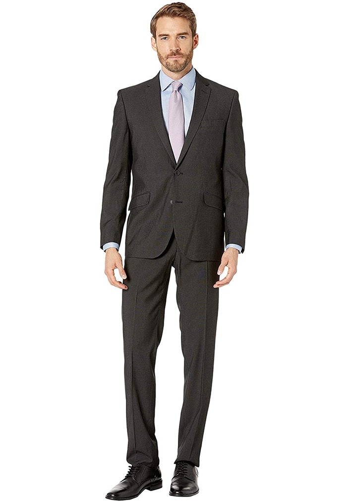 You'll surely be picked for jury duty in this fashion-forward yet smart Kennet Cole pantsuit
