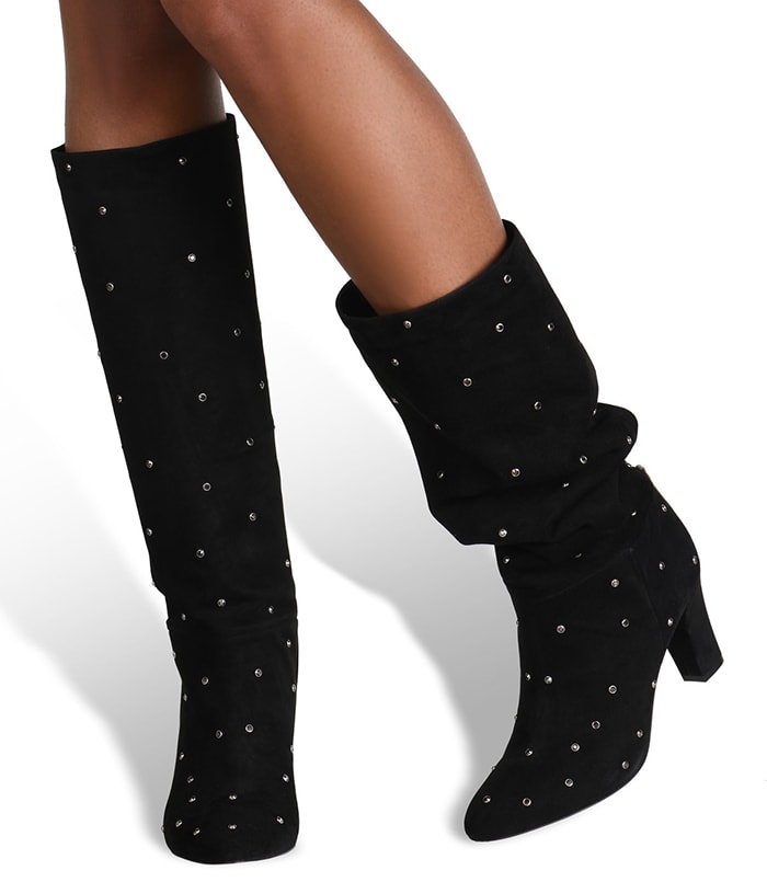 Studded knee-high SJP by Sarah Jessica Parker boots that you can dress up or down