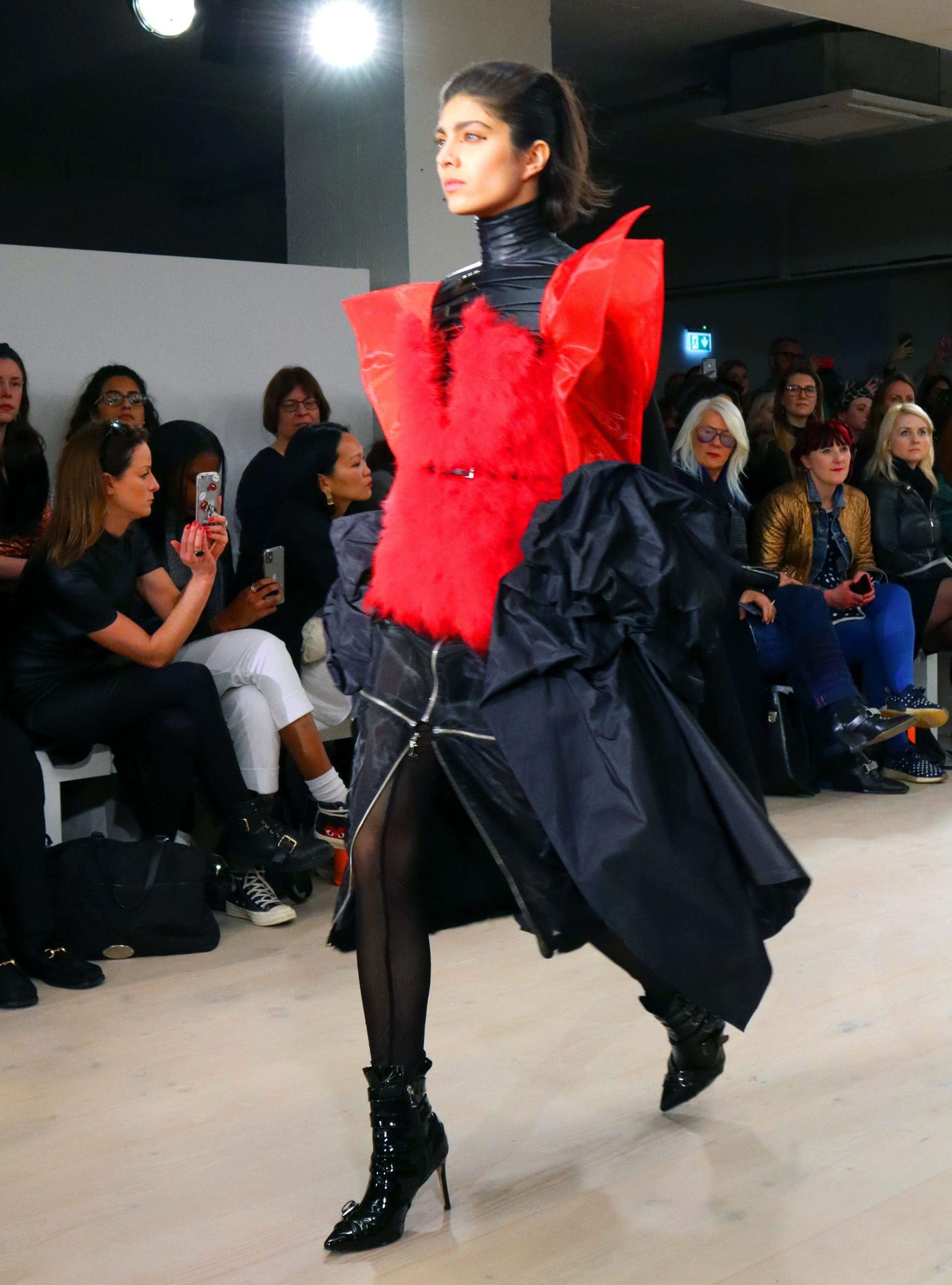 Channel runway confidence by keeping your gaze forward, shoulders back, and stride strong—just like a model owning the catwalk