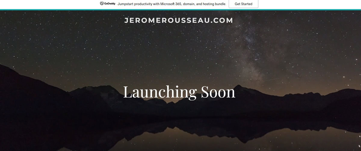 As of June 2026, jeromerousseau.com displays only a generic "Launching Soon" landing page despite the Jerome C. Rousseau label having been inactive for years and its official Instagram account's last posting on July 25, 2023