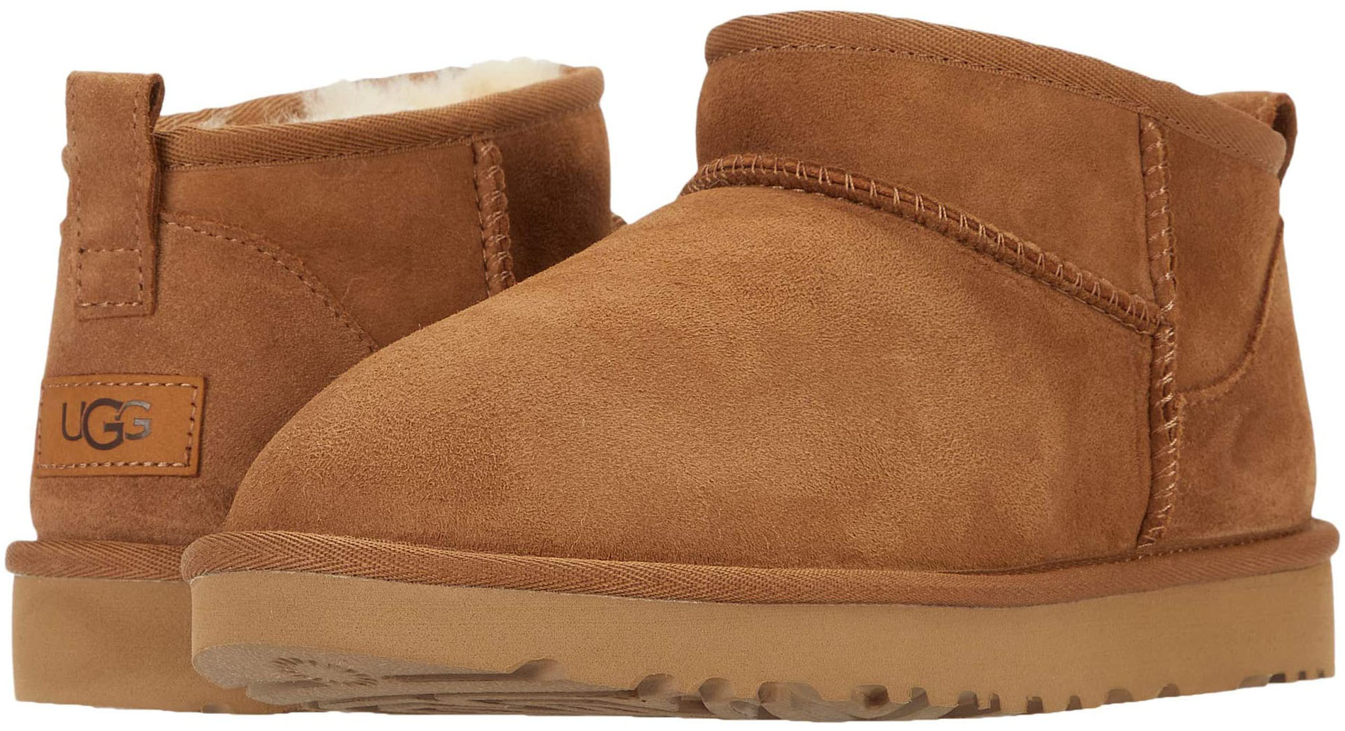 A cute and cozy slip-on bootie with a water-repellent sheepskin upper and UGG Treadlite outsole