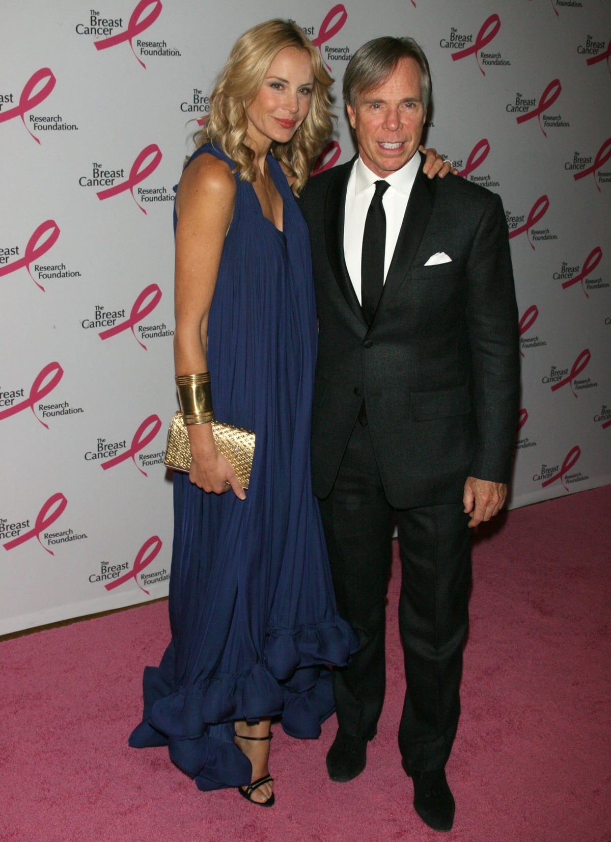 Tommy Hilfiger and his wife, Turkish-American designer Dee Ocleppo Hilfiger, attend a Breast Cancer Research Foundation event in New York City