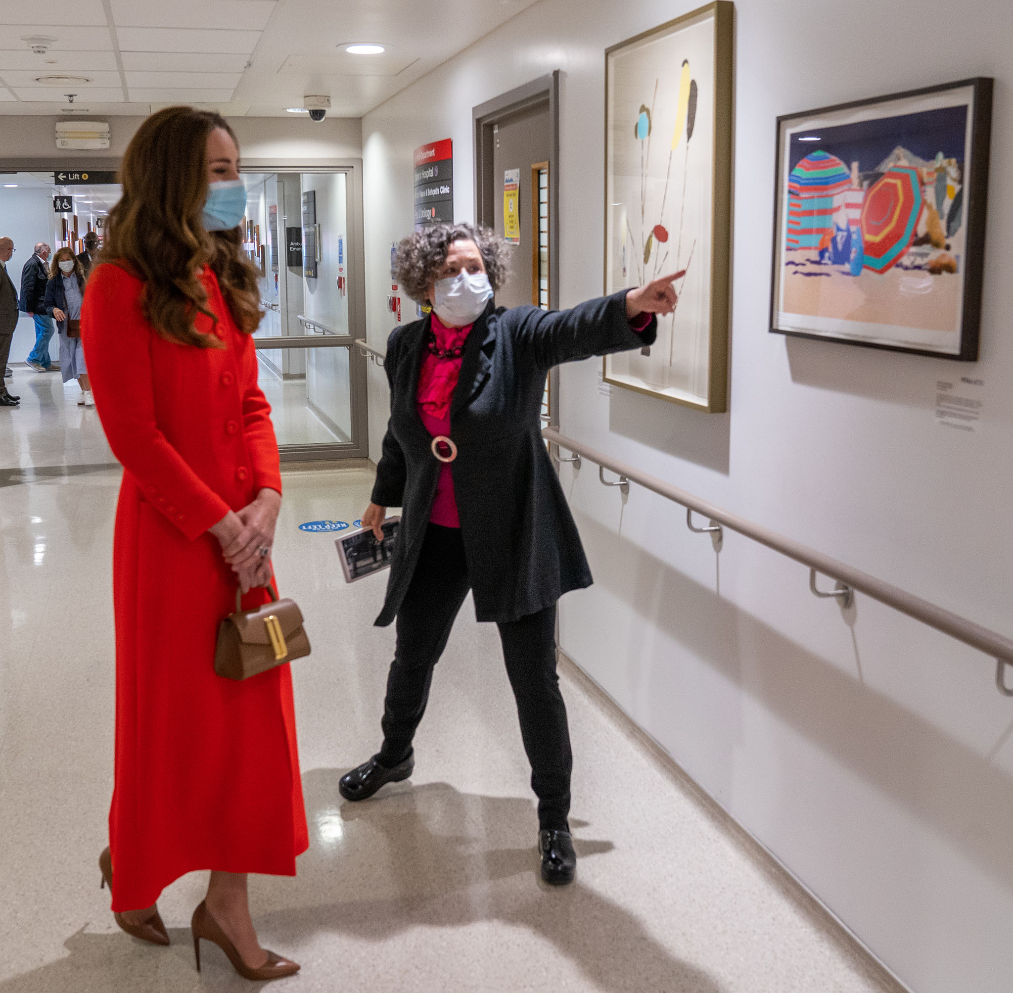 Kate Middleton tours the National Portrait Gallery during the launch of Hold Still: A Portrait of Our Nation