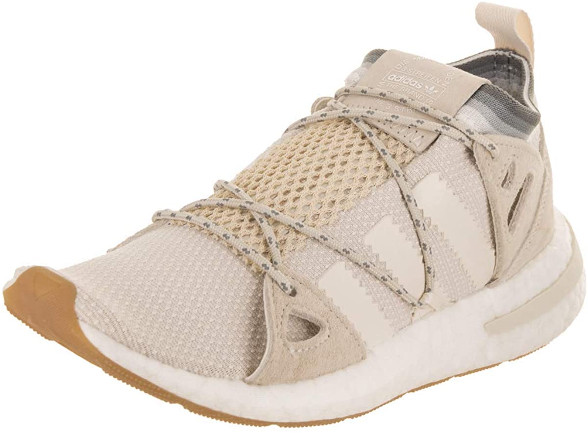 Adidas Originals “Arkyn” sneakers combine a breathable knit upper with suede overlays, a distinctive crisscross lacing system, and responsive Boost cushioning for a sleek lifestyle sneaker that blends sporty comfort with modern streetwear style