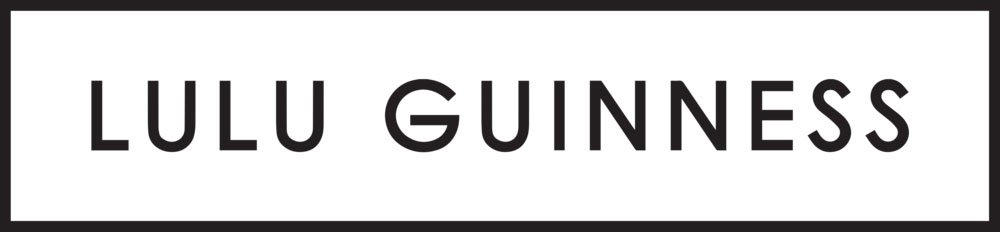 Lulu Guinness’s clean wordmark reflects the brand’s playful yet polished identity, known for witty accessories and fashion-forward British charm