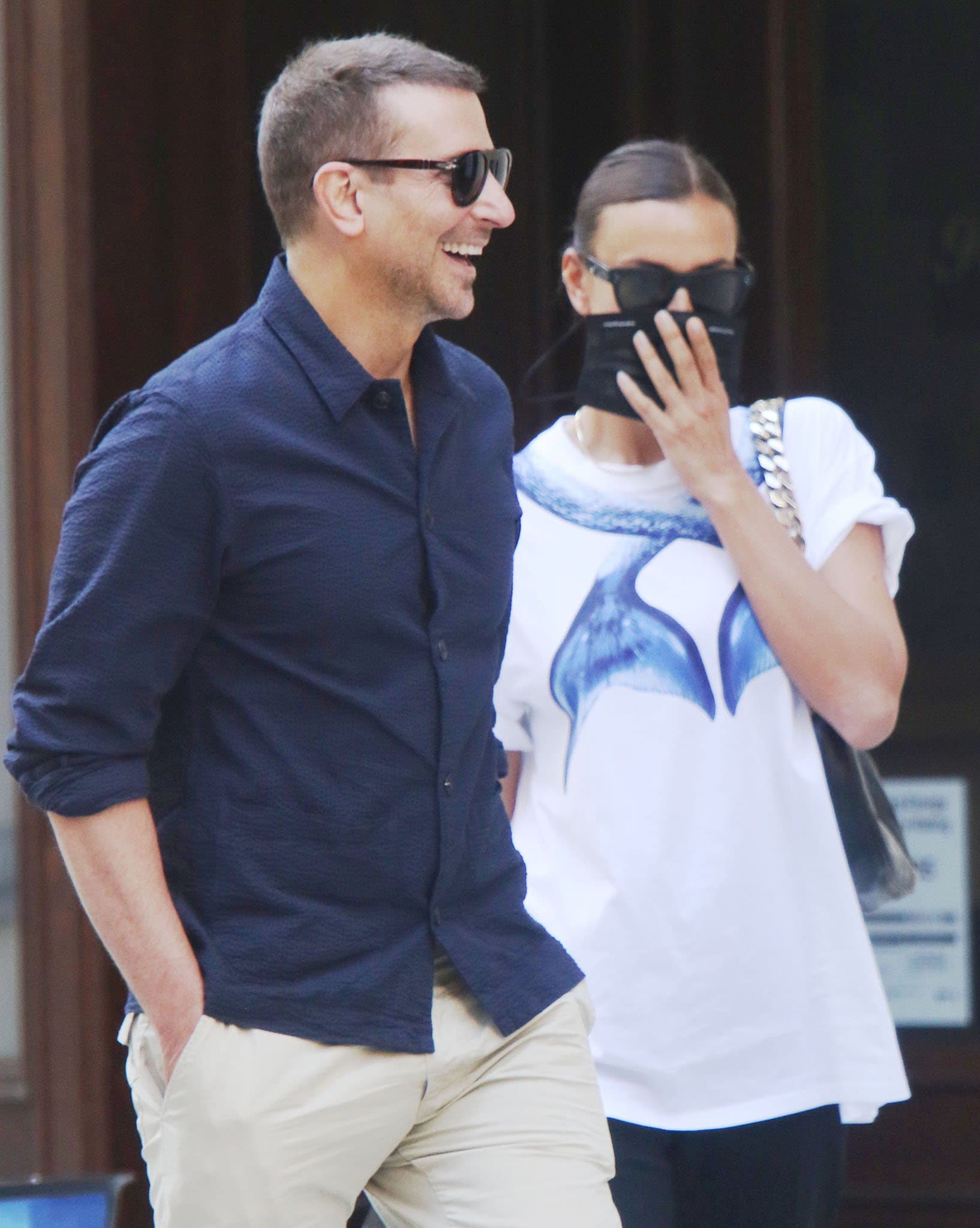 Bradley Cooper and Irina Shayk reunited for a casual Soho stroll