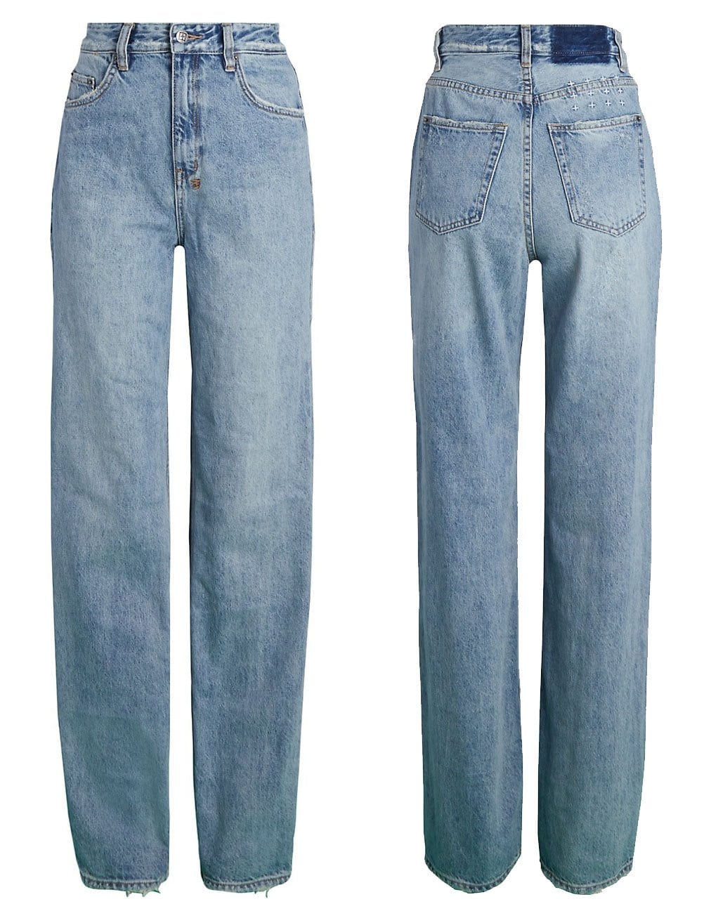 The Playback Karma is a '90s-inspired relaxed straight-leg denim jean with an ultra high waist and five-pocket