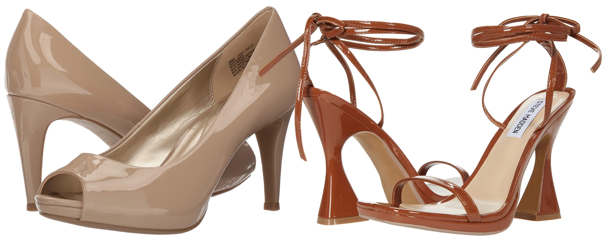 Polyurethane offers the glossy, polished look of patent leather while being more affordable, easier to maintain, and resistant to everyday wear and tear