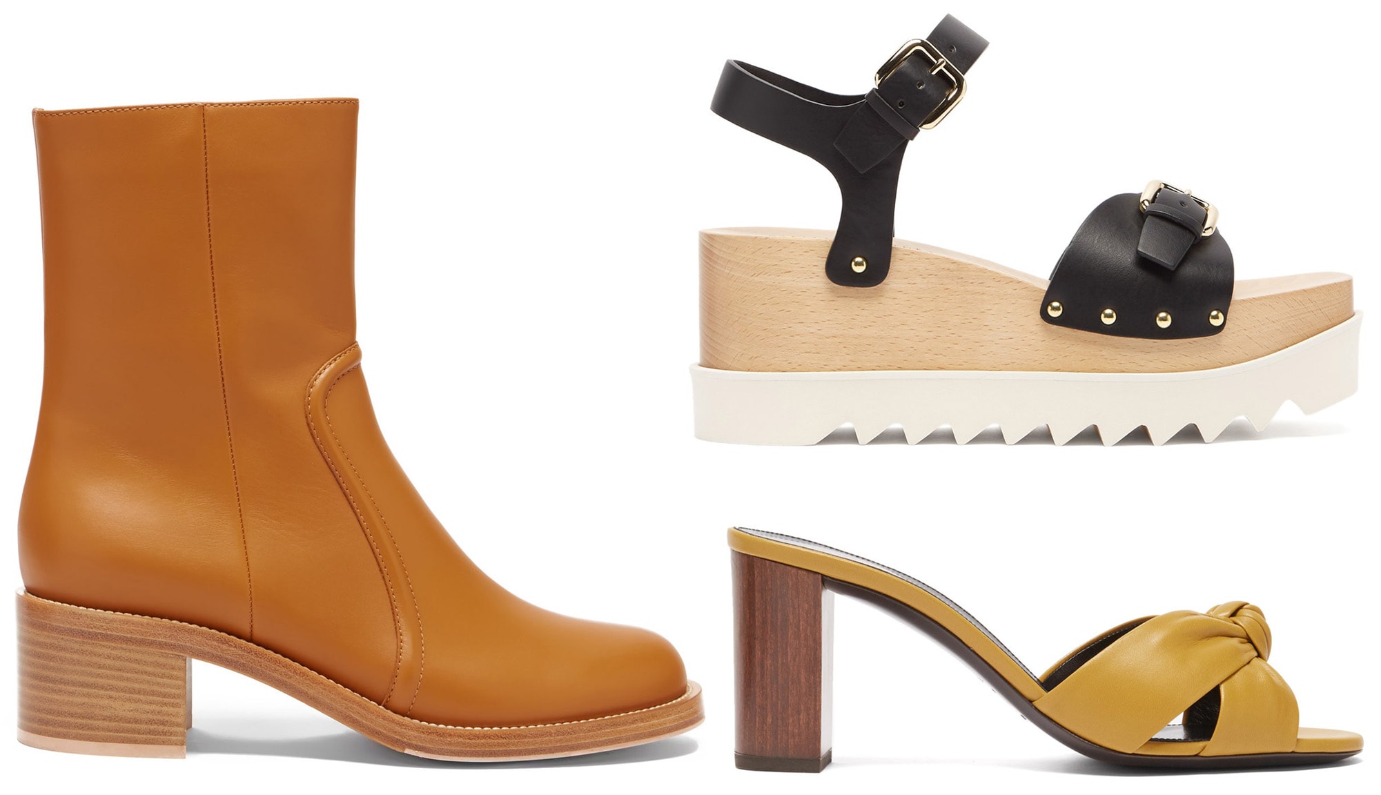 Wooden heels combine natural durability, lightweight comfort, and enhanced stability, making them a stylish and practical choice for everyday wear