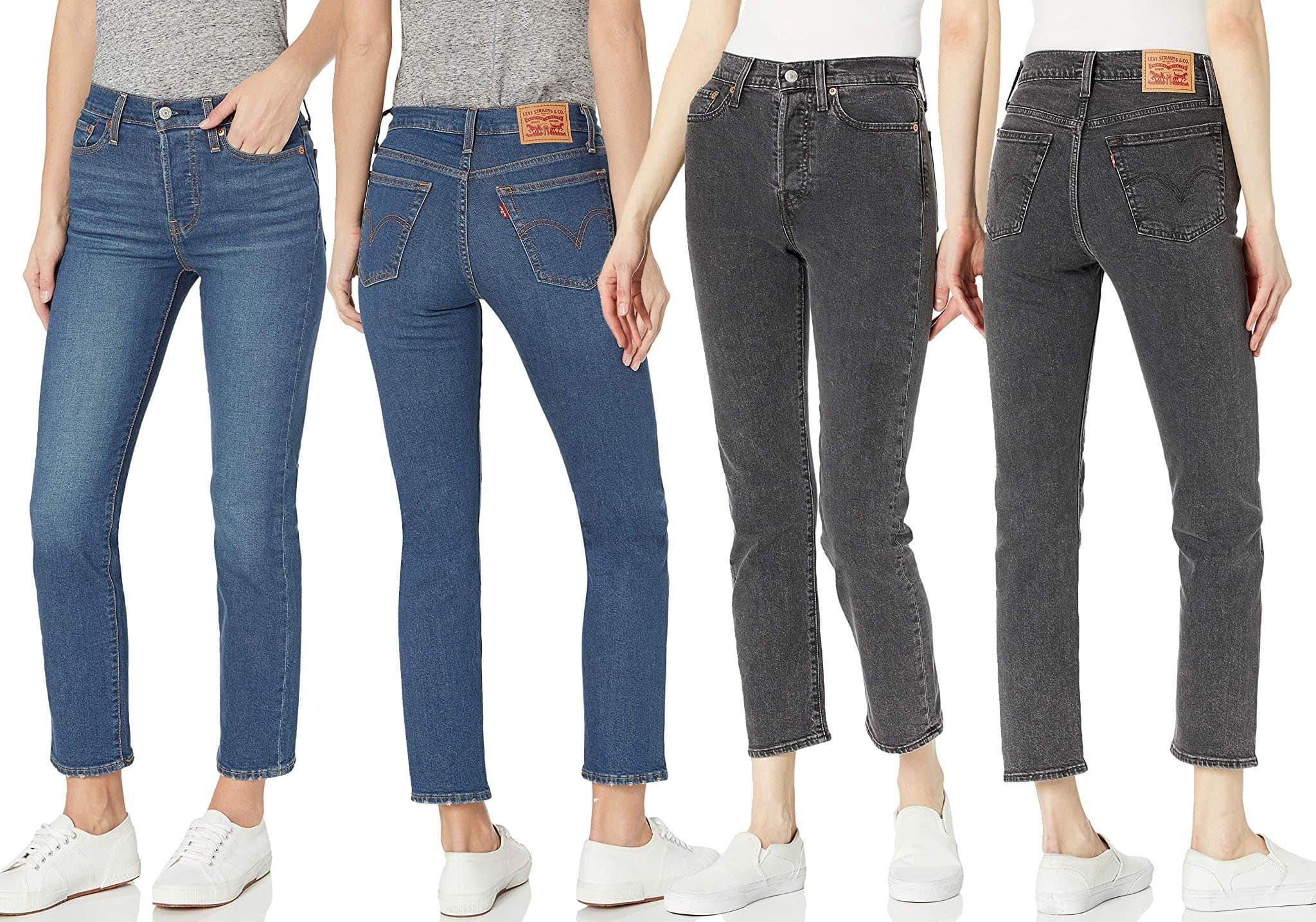 The Wedgie straight jean features a vintage-inspired style designed with a special construction to highlight your curves and give your butt an extra lift