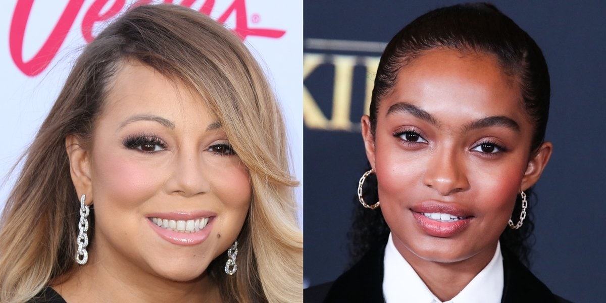 Yara Shahidi and Mariah Carey showcase the timeless elegance of David Yurman jewelry, each wearing stunning diamond-encrusted earrings that highlight the designer’s signature blend of luxury and sophistication