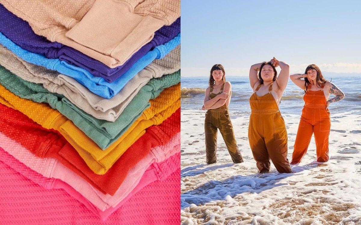 Big Bud Press showcases its size-inclusive, unisex designs, produced in Los Angeles using thoughtfully sourced materials and bold color palettes
