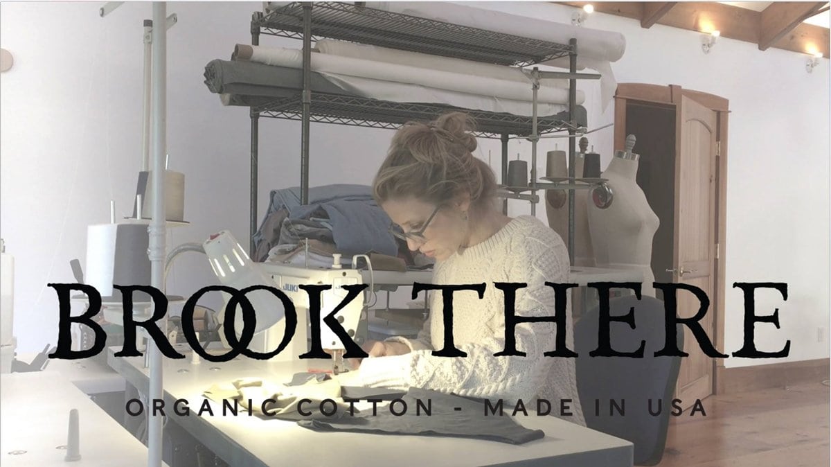 Brook There produces its minimalist lingerie in the USA using GOTS-certified organic cotton, with garments sewn in small domestic studios