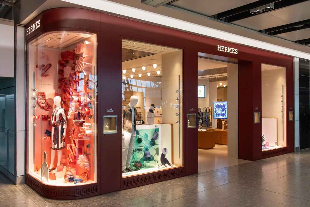 Save around 10% off your Hermes bag if you buy at duty-free Hermes stores